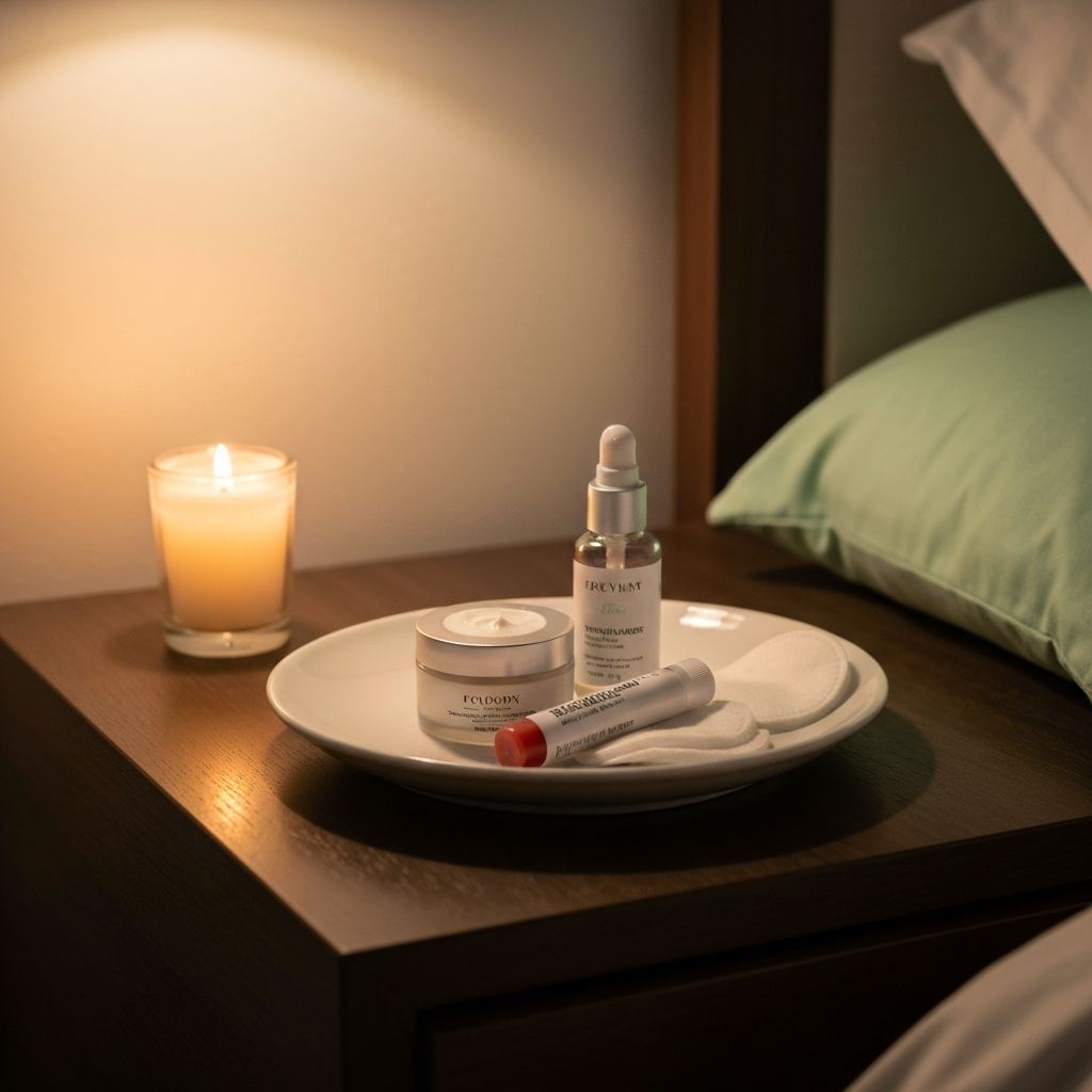 Rutina nocturna de cuidado